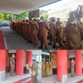 APEL PAGI PERDANA PEGAWAI INSPEKTORAT PASCA LIBUR LEBARAN