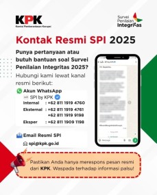 SURVEI PENILAIAN INTEGRITAS (SPI) KPK 2025